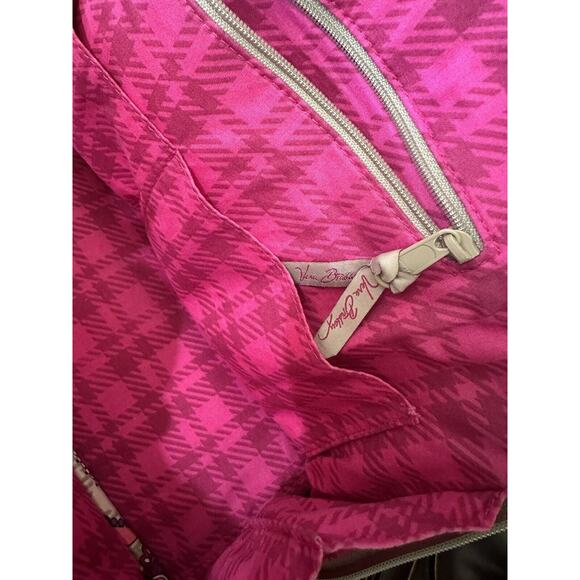 Vera Bradley Bag Paisley Meets Plaid Bowler - Picture 6 of 12